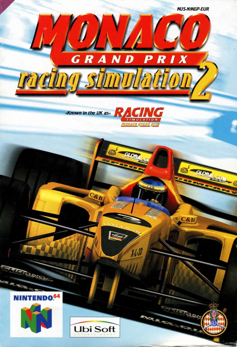 Monaco Grand Prix / Monaco Grand Prix: Racing Simulation 2 PAL / Racing Simulation: Monaco Grand Prix (UK) / Racing Simulation 2 (GER) (Nintendo 64)
