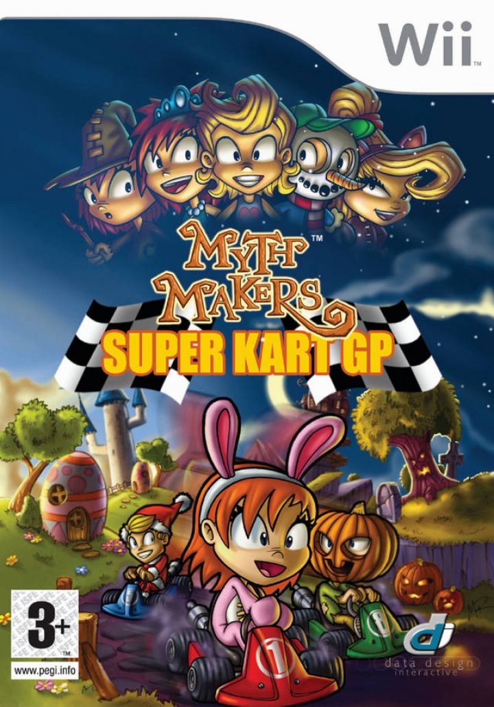 Myth Makers Super Kart GP (Wii (Original))