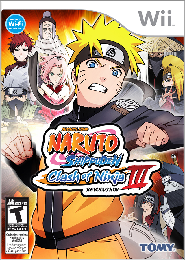 Naruto Shippuden: Clash of Ninja Revolution 3 (Wii (Original))