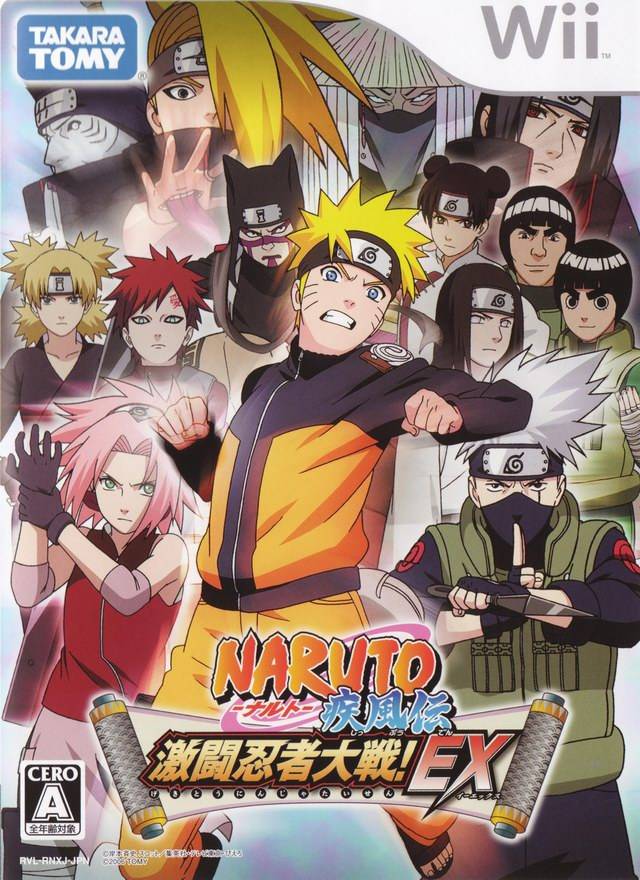 Naruto Shippuden: Gekitou Ninja Taisen! EX (JP) (Wii (Original))