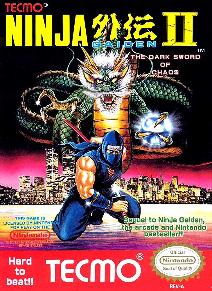 Ninja Gaiden II: The Dark Sword of Chaos (NA) / Shadow Warriors II (EU) (Nintendo Entertainment System (NES))