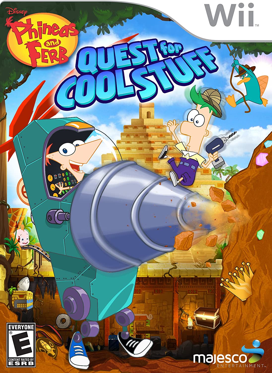 Phineas and Ferb: Quest for Cool Stuff (Wii (Original))