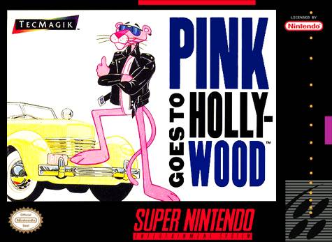 Pink Goes to Hollywood / Pink Panther (JP) (Super Nintendo Entertainment System (SNES))