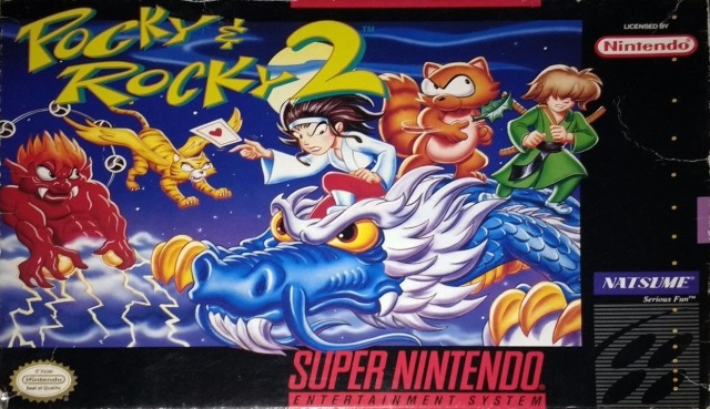 Pocky & Rocky 2 / KiKi KaiKai: Tsukiyozoushi (JP) (Super Nintendo Entertainment System (SNES))