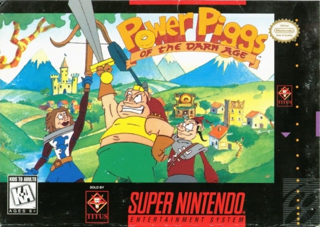 Power Piggs of the Dark Age (Super Nintendo Entertainment System (SNES))