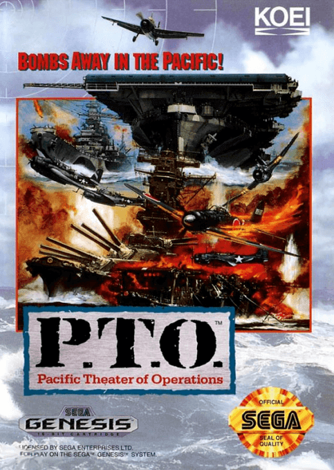 P.T.O.: Pacific Theater of Operations
Teitoku no KetsudanJP (Sega Mega Drive (Genesis))