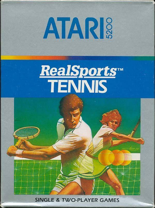 Realsports Tennis (Atari 5200)