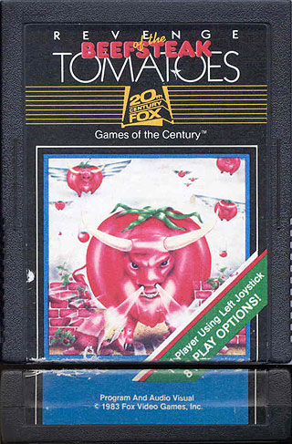 Revenge of the Beefsteak Tomatoes (Atari 2600)