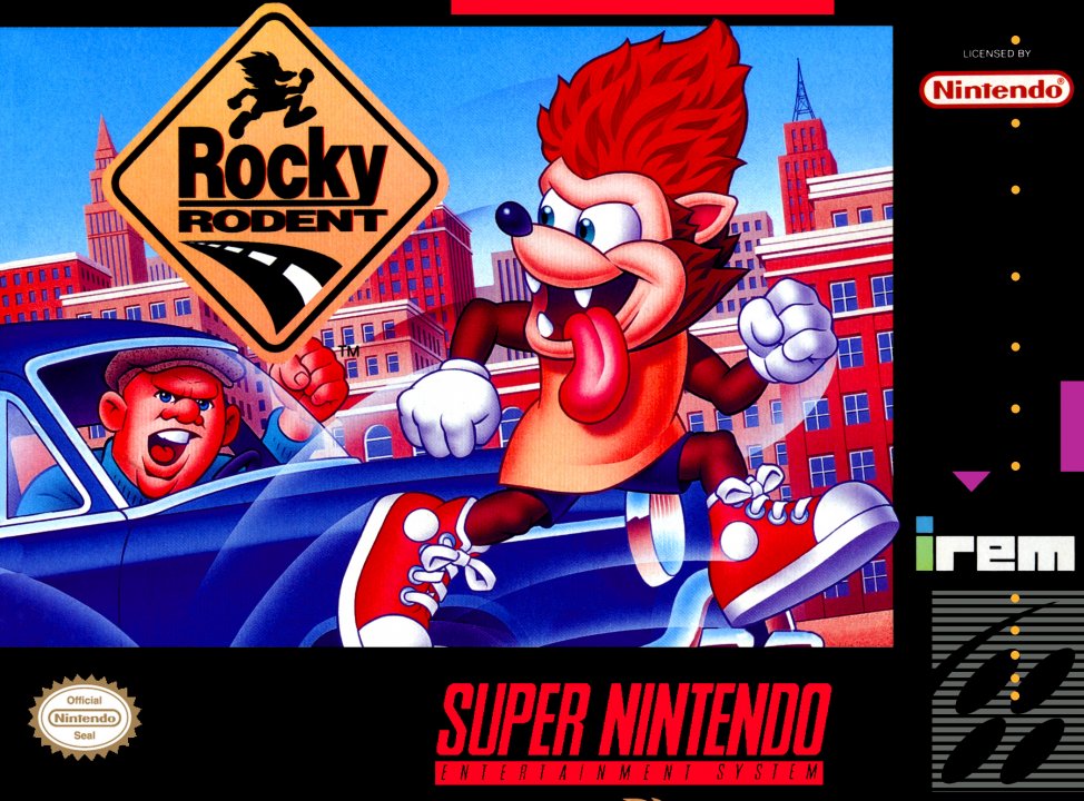 Rocky Rodent / Nitropunks: Mightheads (JP) (Super Nintendo Entertainment System (SNES))