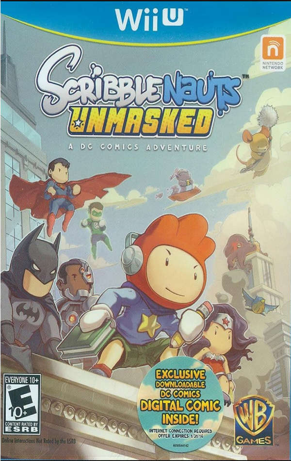 Scribblenauts Unmasked: A DC Comics Adventure (Wii U)