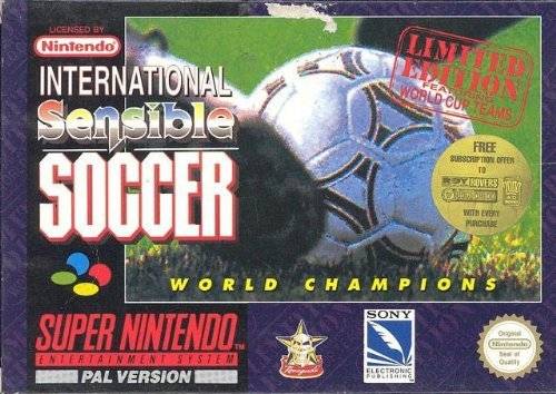 Sensible Soccer / International Sensible Soccer - World Champions: Limited Edition (Super Nintendo Entertainment System (SNES))