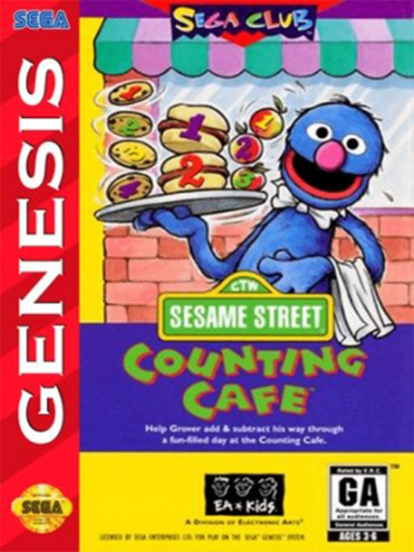 Sesame Street: Counting Cafe (Sega Mega Drive (Genesis))