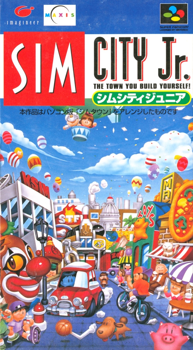 SimCity Jr. (Super Nintendo Entertainment System (SNES))