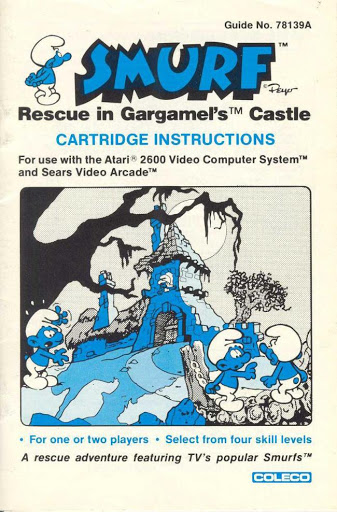 Smurf: Rescue in Gargamel's Castle (Atari 2600)