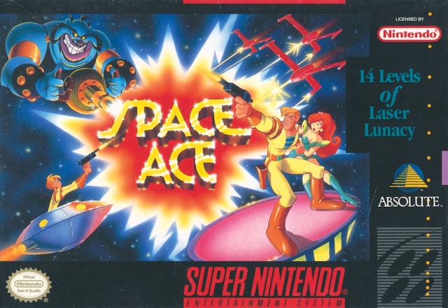 Space Ace (Super Nintendo Entertainment System (SNES))