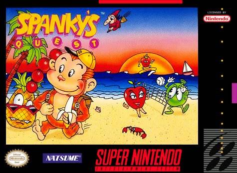 Spanky's Quest / Hansei Zaru: Jirou-kun no Daibouken (JP) (Super Nintendo Entertainment System (SNES))