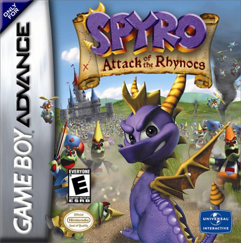 Spyro: Attack of the Rhynocs (NA) / Spyro Adventure PAL (Game Boy Advance)