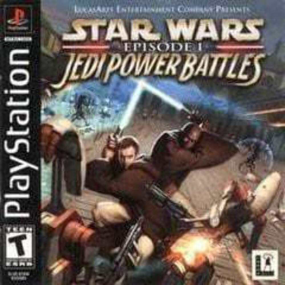 Star Wars Episode I: Jedi Power Battles (PlayStation 1)