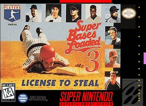 Super Bases Loaded 3: License to Steal / Super Moero!! Pro Yakyuu (JP) (Super Nintendo Entertainment System (SNES))