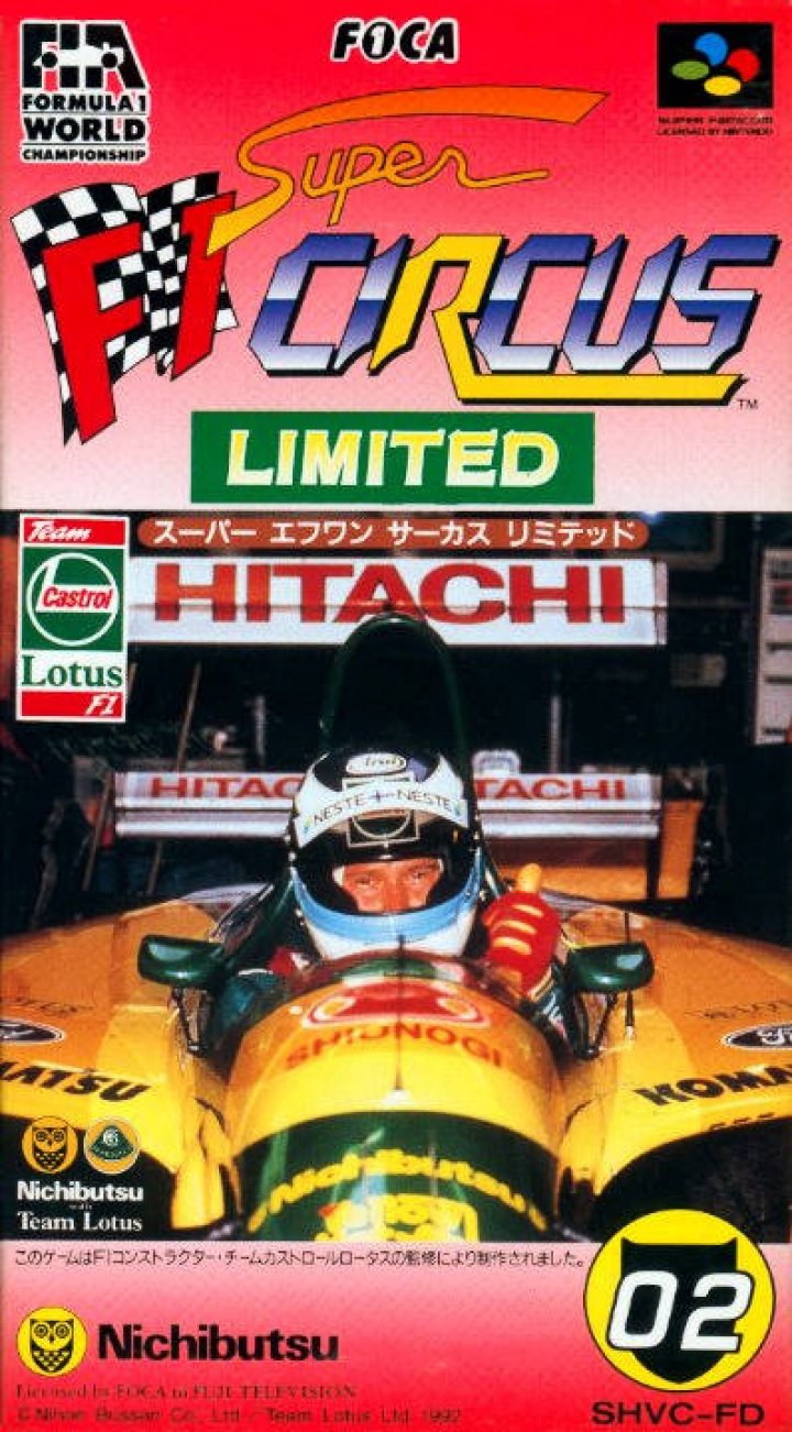 Super F1 Circus Limited (Super Nintendo Entertainment System (SNES))
