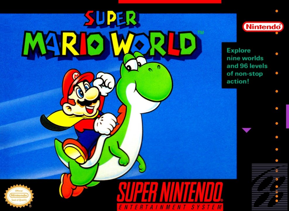 Super Mario World / Super Mario World: Super Mario Bros. 4 (JP) (Super Nintendo Entertainment System (SNES))
