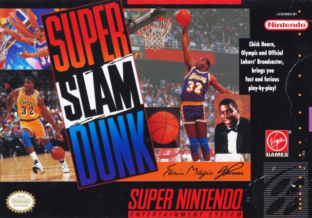 Super Slam Dunk / Magic Johnson no Super Slam Dunk (JP) (Super Nintendo Entertainment System (SNES))