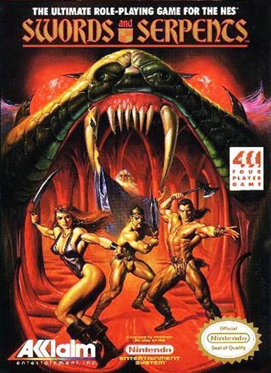 Swords and Serpents (Nintendo Entertainment System (NES))