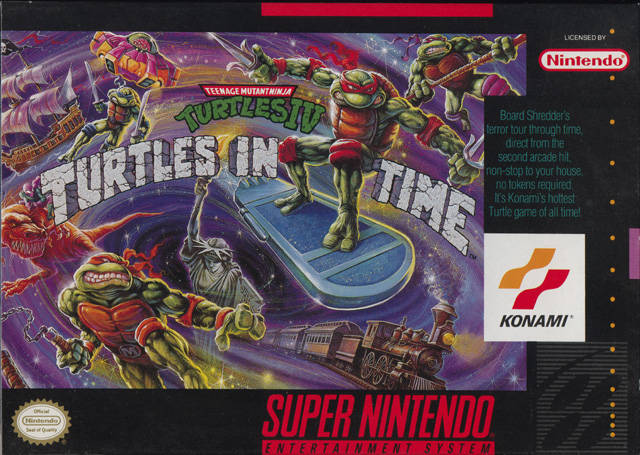 Teenage Mutant Ninja Turtles IV: Turtles in Time / Teenage Mutant Hero Turtles IV: Turtles in Time (EU) / Teenage Mutant Ninja Turtles: Turtles in Time (JP) (Super Nintendo Entertainment System (SNES))