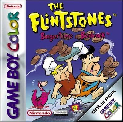 The Flintstones: Burgertime in Bedrock / Familie Feuerstein: Burgertime in Bedrock (DE) (Game Boy Color)