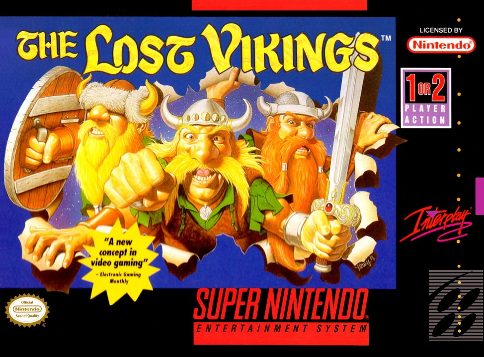 The Lost Vikings / Viking no Daimeiwaku (JP) (Super Nintendo Entertainment System (SNES))