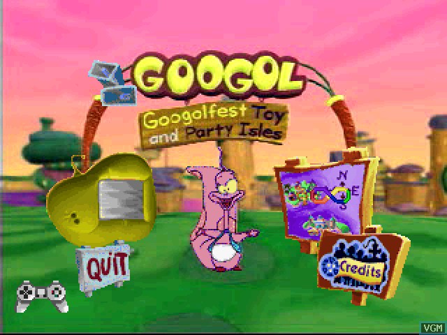 The Secret of Googol: Googolfest - Party Isle, Toy Isle (PlayStation 1)