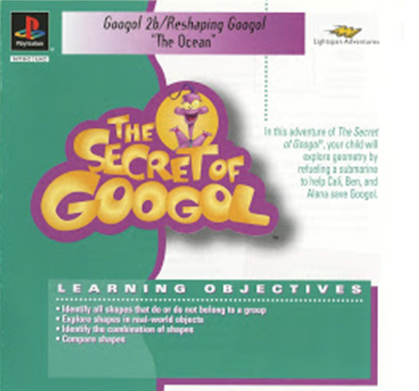 The Secret of Googol: Reshaping Googol - Under the Ocean (PlayStation 1)