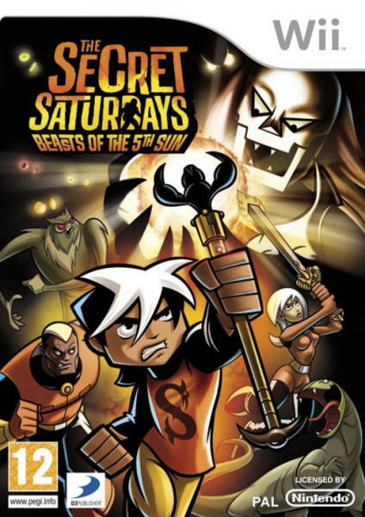 The Secret Saturdays: Beasts of the 5th Sun (Wii (Original))