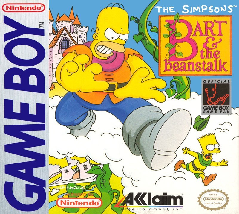 The Simpsons: Bart & the Beanstalk / Bart no Jack to Mame no Ki (JP) (Game Boy (Original))