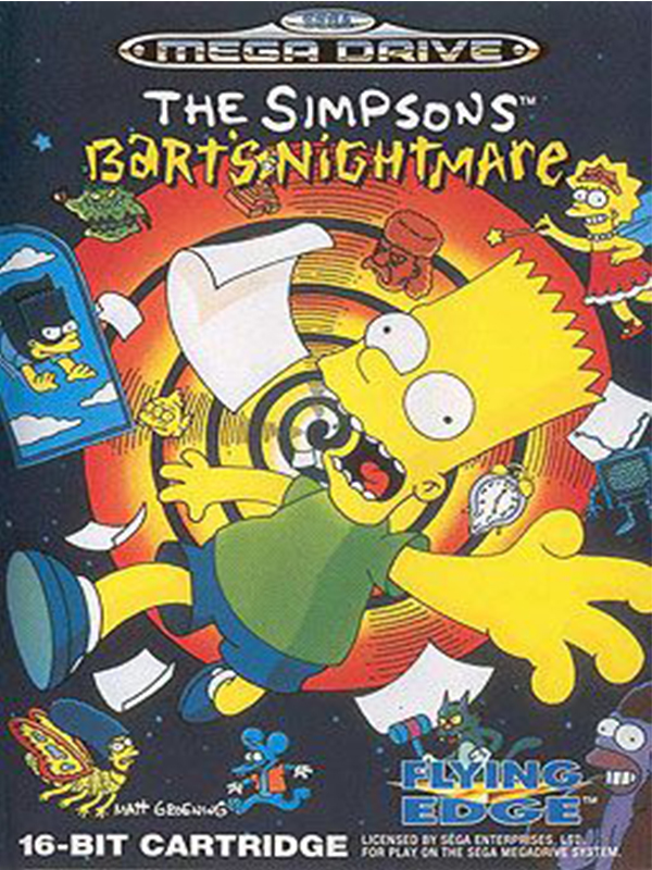 The Simpsons: Bart's Nightmare (Sega Mega Drive (Genesis))