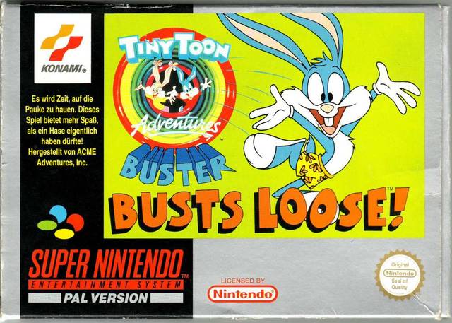 Tiny Toon Adventures: Buster Busts Loose! (Super Nintendo Entertainment System (SNES))