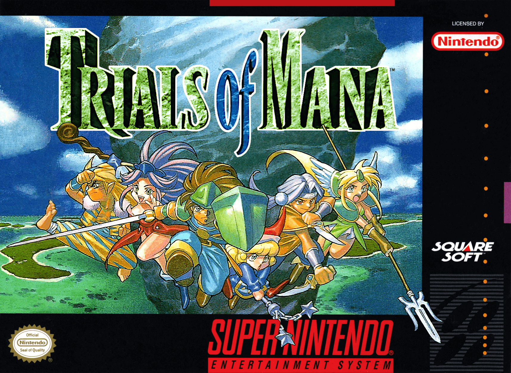Trials of Mana / Seiken Densetsu 3 (JP) (Super Nintendo Entertainment System (SNES))