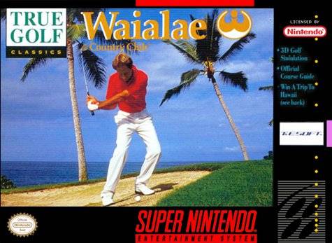 True Golf Classics: Waialae Country Club / New 3D Golf Simulation: Waialae no Kiseki (JP) (Super Nintendo Entertainment System (SNES))