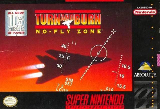 Turn and Burn: No-Fly Zone / Super Dogfight (JP) (Super Nintendo Entertainment System (SNES))