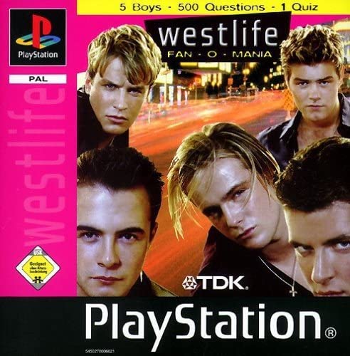 Westlife Fan-O-Mania (PlayStation 1)