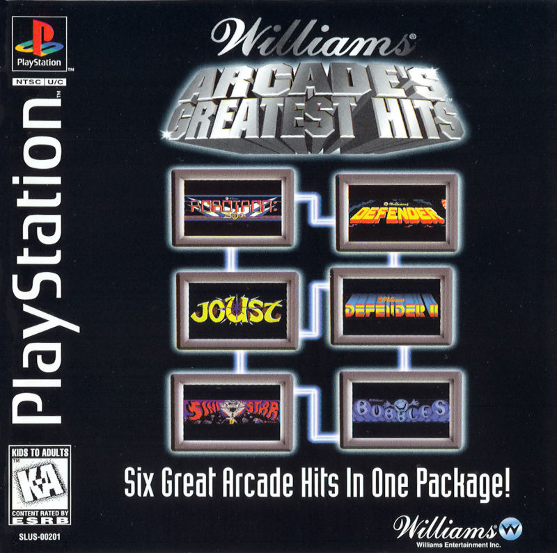Williams Arcade's Greatest Hits (PlayStation 1)