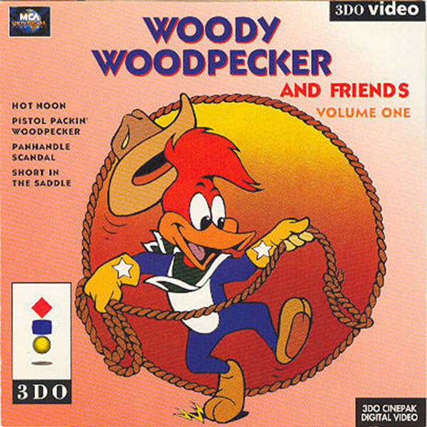 Woody Woodpecker And Friends Volume One (3DO Interactive Multiplayer)