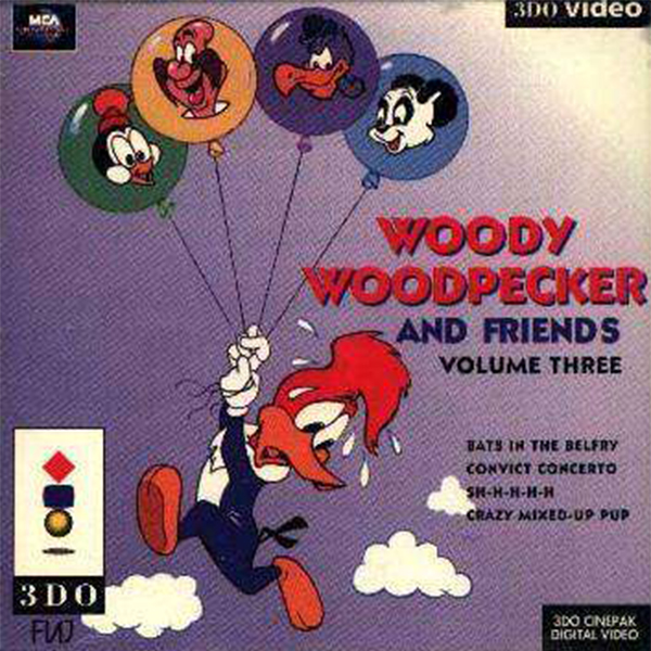 Woody Woodpecker And Friends Volume Three (3DO Interactive Multiplayer)