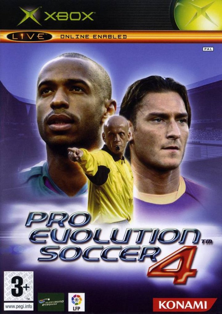 World Soccer Winning Eleven 8 International Pro Evolution Soccer 4 PAL / Winning Eleven 8 (JP) (Xbox (Original))
