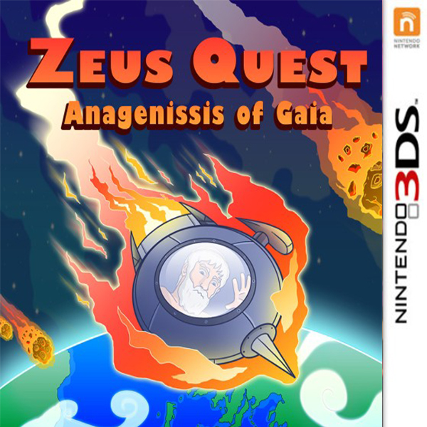 Zeus Quest Remastered Anagenissis of Gaia (Nintendo 3DS)